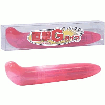 直撃Ｇバイブ　スケルトンピンク