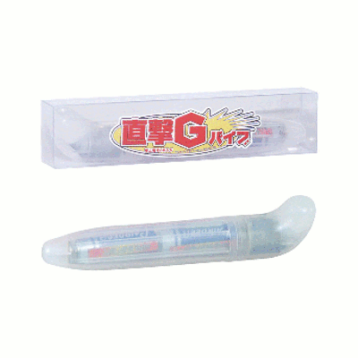 直撃Ｇバイブ　スケルトンホワイト