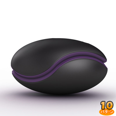 ZINI　DEUX　BLACK / PLUM