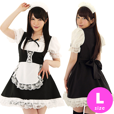 メイドさん、おかわり！　Ｌサイズ　KF0007BK
