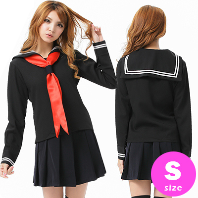ストベリ☆ クールに着れるセーラー服 Sサイズ
