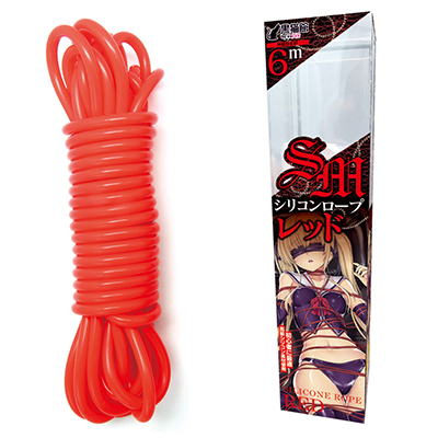 SMシリコンロープ　レッド