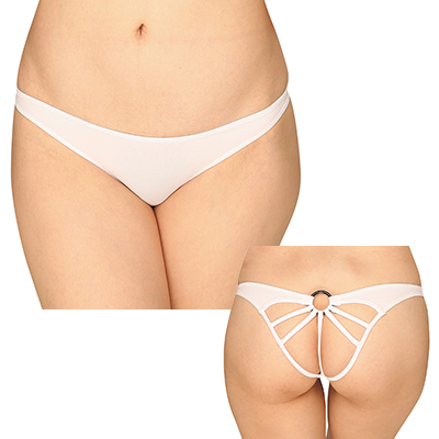 2wayストレッチ　リングジョイントセクシーバックホワイトTW288WH