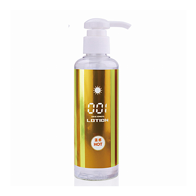 洗い不要ローション 温感！001秒 ホットタイプ 180ml