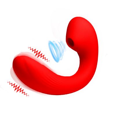 【ロゼ ROSEx】ノック式 Gロック 振動 吸引 静音 エマ レッド 【ロゼ ROSEx】ノック式 Gロック 振動 吸引 静音 エマ レッド