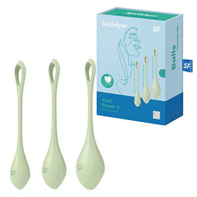 Satisfyer サティスファイヤー ヨニパワー2 ライトグリーン