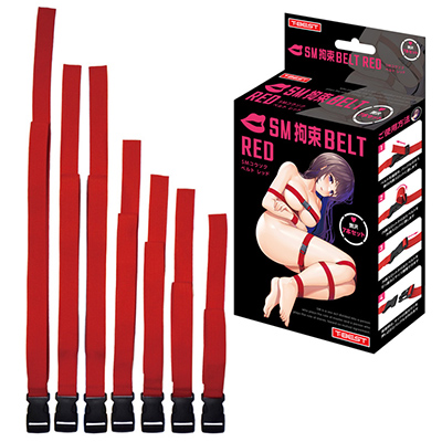 SM拘束BELT RED