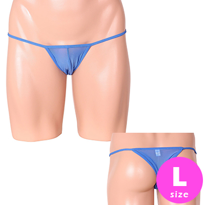 ストロングスタイルメンズパンツ ブルー　Lサイズ