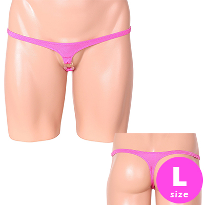 チンリンクリングパンツ　ローズ　Lサイズ