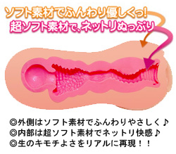 超リアルな内部構造。中央のクビレがナイス。