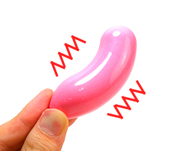 お豆ちゃんが強力に振動！