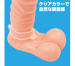 自然な装着感で、バレません。