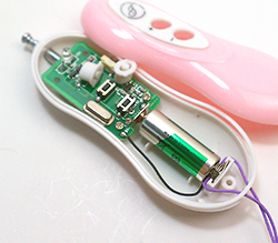 リモコンは23A12Vの電池を使用。