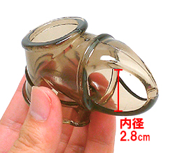 タマの部分も締めつけます！