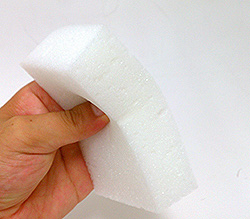 開封後、空気だけで直に膨らみます。ボリューミーで使いやすい！