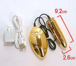 ローターサイズです。充電ケーブルが付属で付いています。