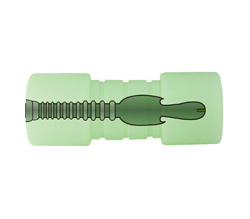 女性の膣内を再現した構造です。