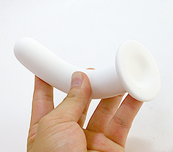 ツルっとしたボディでアナルにも使える！