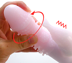 高速回転と柔らかい肉感！