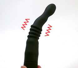 フレキシブルに曲げる事ができ敏感部分をピンポイントアタック！