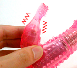 12種類の強力振動が楽しめる子機です。