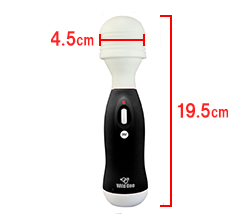 本体サイズです。無段階スピード　17,000rpm