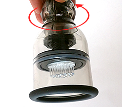 ハンドルタイプの吸引器！