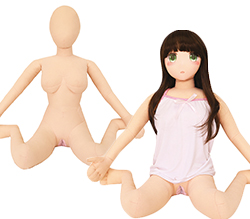 付属のプリントマスク、インナーマスク、キャミソール、ウィッグで変身！作る楽しさも味わえます！