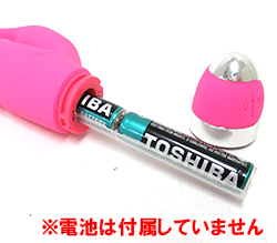 単4電池×2本をセットします。