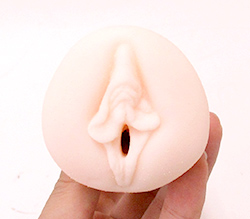 ビラビラがエロい挿入口！