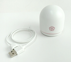 写真は花手毬です。<br>本体とUSB充電ケーブルのセットです。カバー付きで汚れや衝撃から本体を守ります。