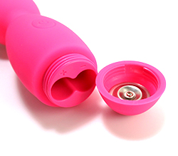 単四電池×2本をセットしてすぐ使えます♪