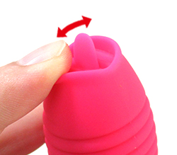 舌が上下にぶるぶるっと振動！エンドレスクンニに悶絶♪
