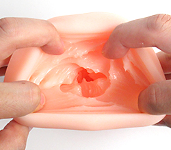 有機的なスクリューヒダが4方向からゾリゾリ刺激！