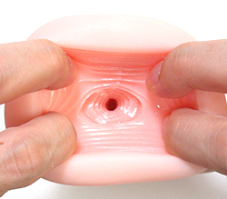 精密な3D設計によって均等且つ細かいヒダの角度をデザインしたことで生み出された最大限の刺激！