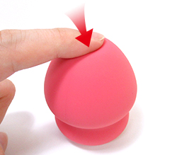 吸引部分をふさぐことで吸引振動が発生します。