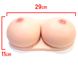 おっぱいホール界に衝撃を与えるリアル乳首を採用したおっぱい。