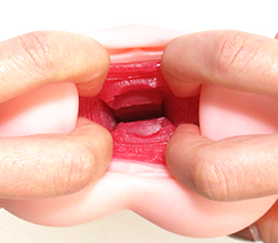 波打つ触手ヒダが積極的にがっつく！