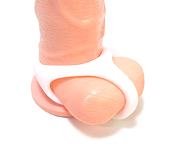 根元は3点締め！向きを変えれば圧迫感が変化します♪