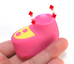 指先に装着して使いやすい♪