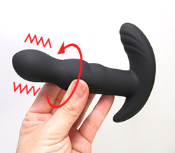 先端ヘッド大きく強力振動！責め領域が広くなった360°回転！